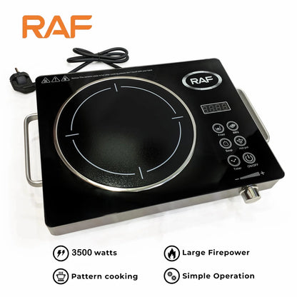 RAF Infrared Cooker & Hot Plate  – Multifunction & Digital Display – 3500W -1 Year Warranty