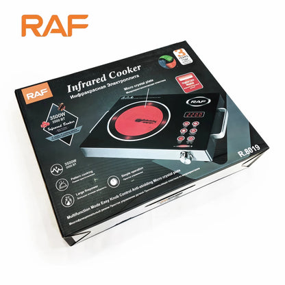 RAF Infrared Cooker & Hot Plate  – Multifunction & Digital Display – 3500W -1 Year Warranty