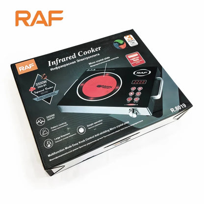 RAF Infrared Cooker & Hot Plate  – Multifunction & Digital Display – 3500W -1 Year Warranty
