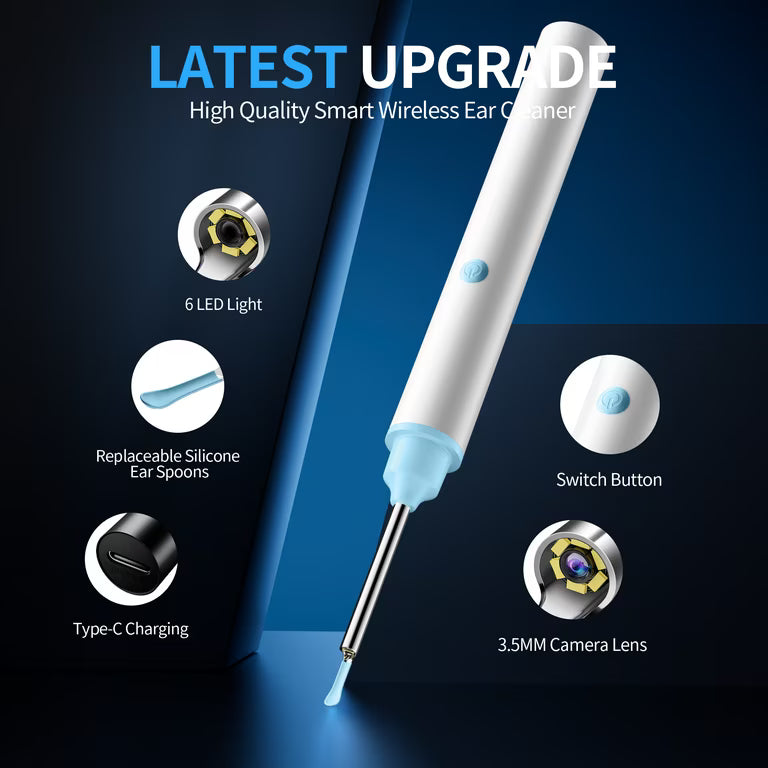 Smart Ear Cleaner Camera – Wireless HD Ear Wax Removal Kit