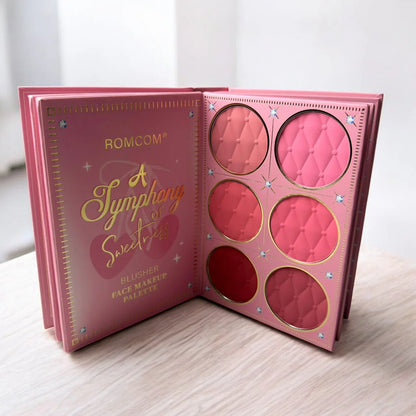 ROMCOM Dazzle in Every Glow – All-in-One Premium Glitter Makeup Gift Set | Eyeshadow, Blush, Highlighter, Lip Gloss & Complete Face Palette