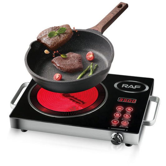 RAF Infrared Cooker & Hot Plate  – Multifunction & Digital Display – 3500W -1 Year Warranty