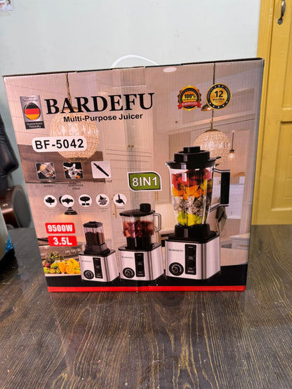 BARDEFU BF-5042 Prestige 8-in-1 Multi-Function Juicer & Blender | 3.5L | 9500W